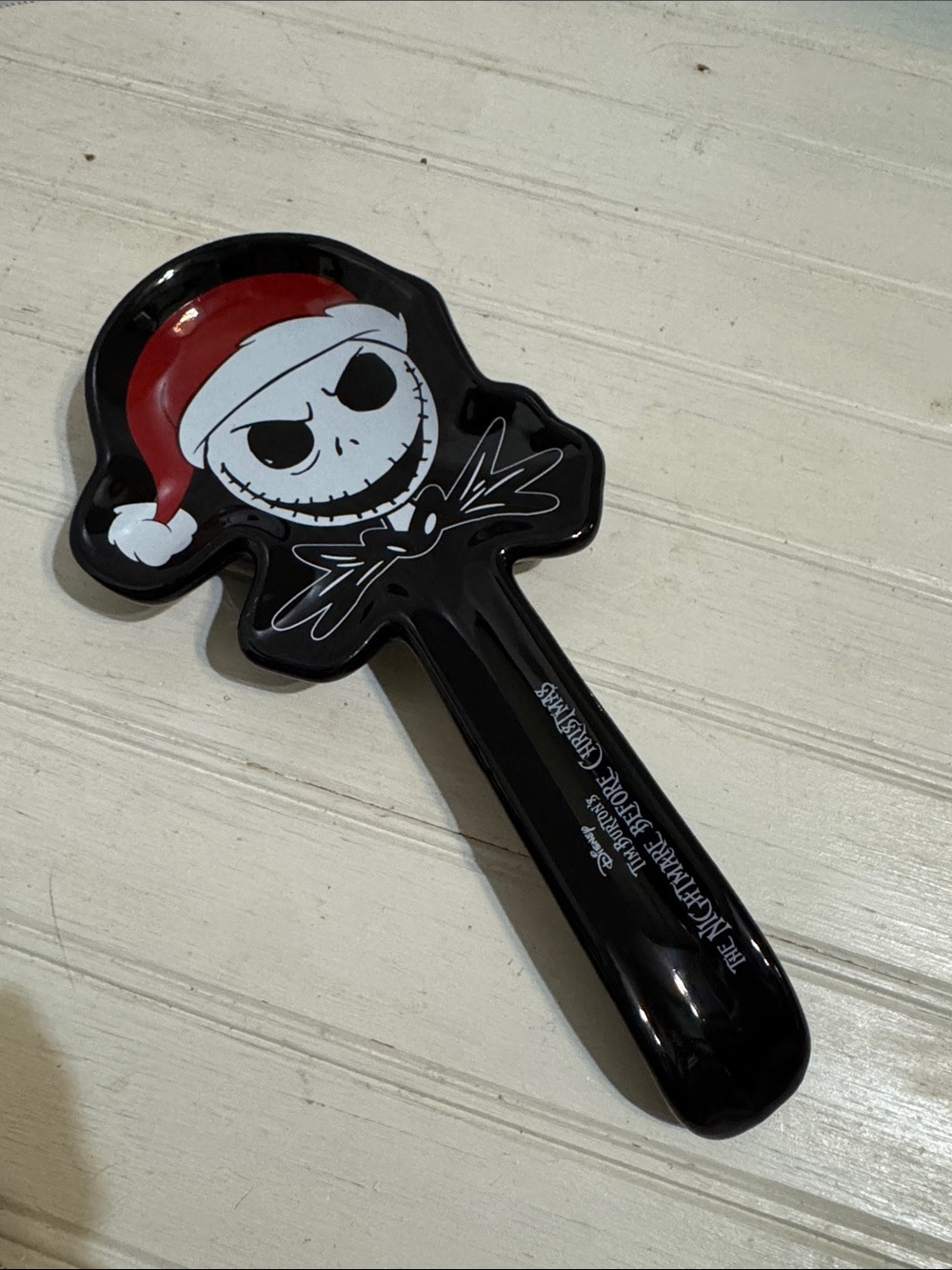 Disney The Nightmare Before Christmas Jack Skellington Black and Red Spoon Rest